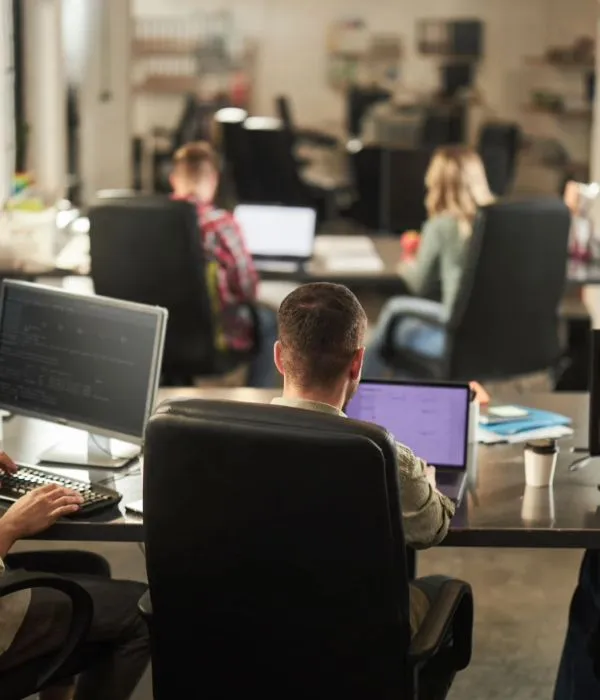 Chesterfield office team working on client SEO campaigns