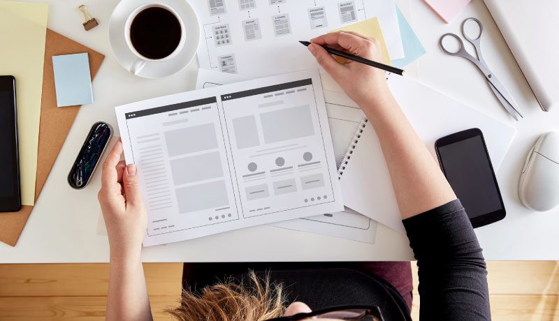 planning for website design